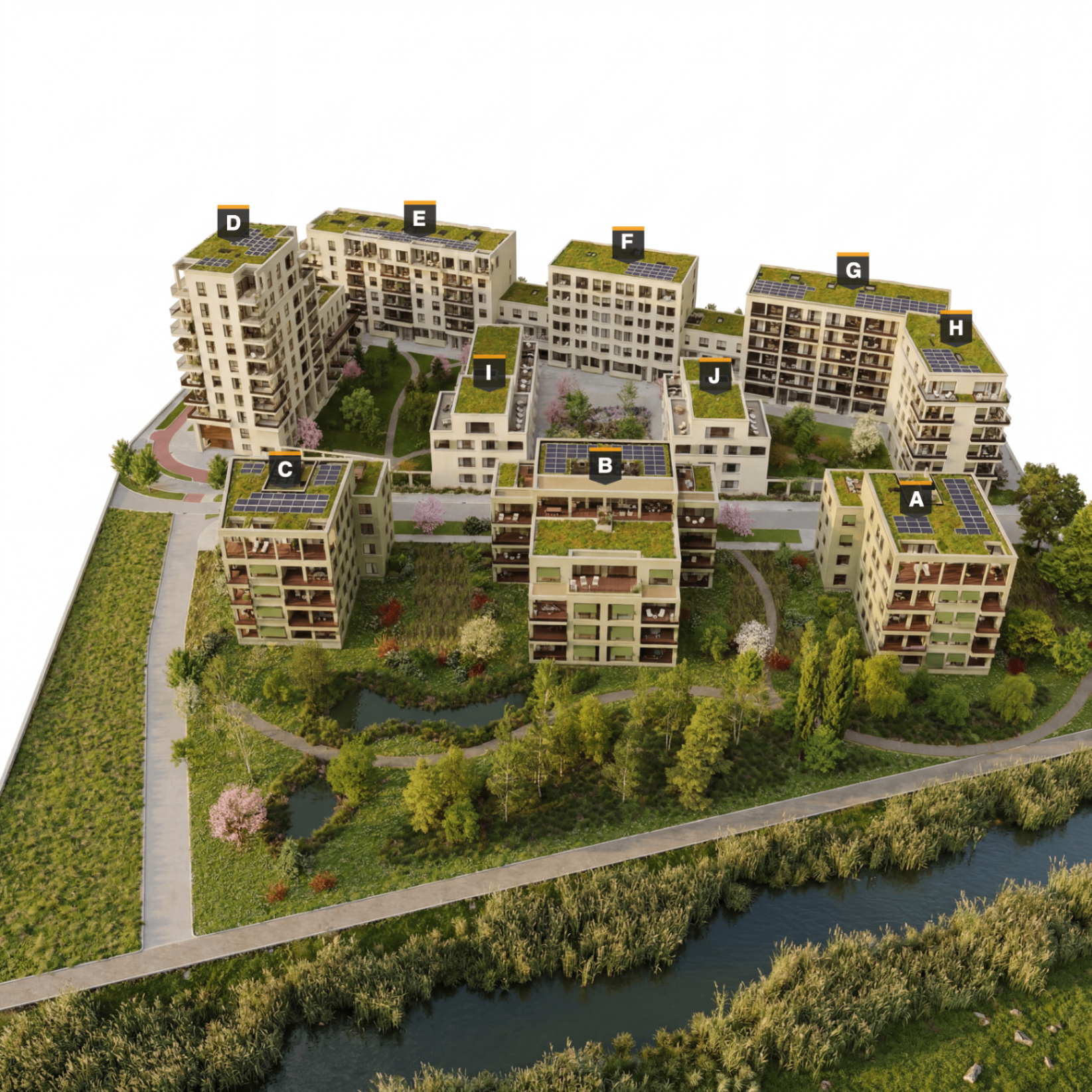 Site plan — Kleine Nieuwedijkstraat, hoek Berendansstraat, Mechelen